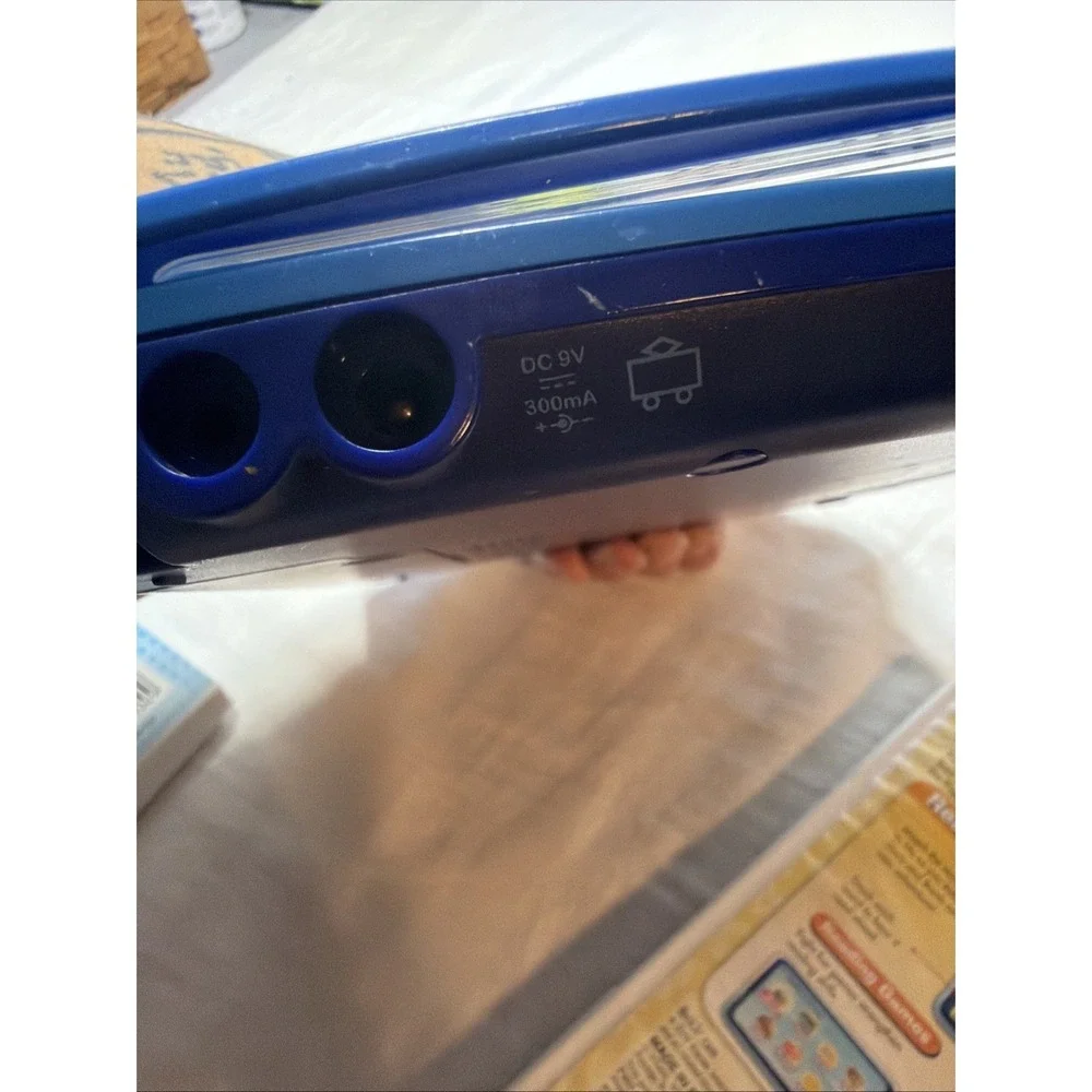 V.Reader By Vtech And 3 Cartridges No Charger UNTESTED